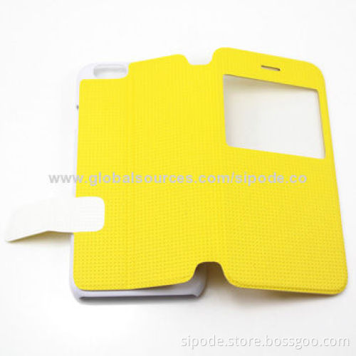 New design leather case for iPhone 6
